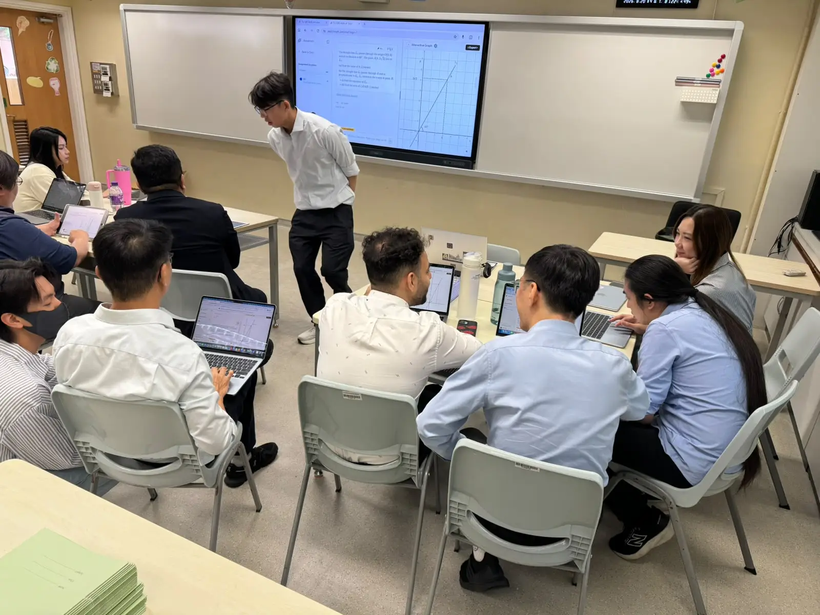 On-site AI teacher training at Creative Secondary School — photo 4